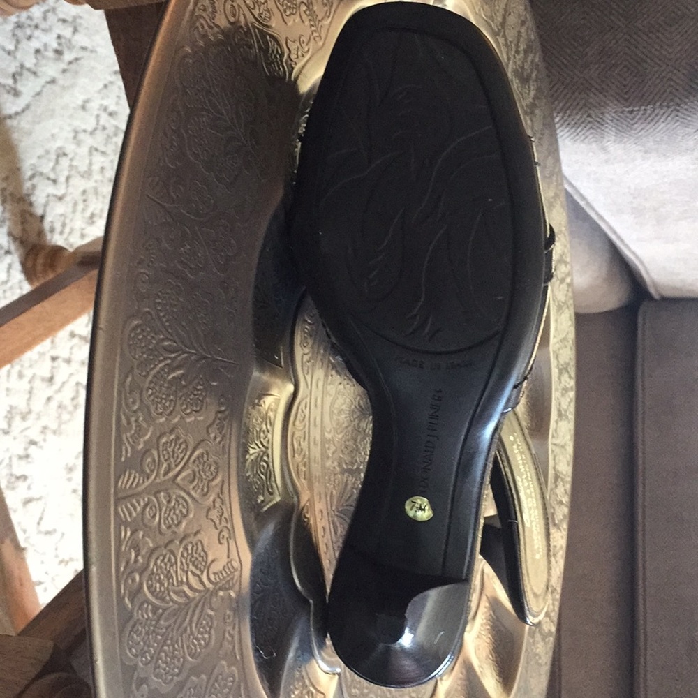 Couture Donald J Pliner Black patent leather mules - Picture 3 of 3
